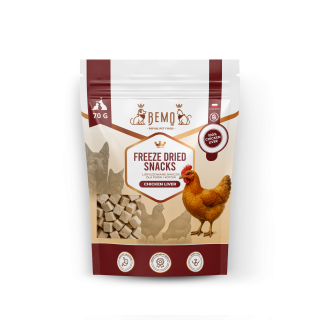 Freeze Dried Meat Snacks Chicken Liver - gefriergetrocknete Leckerlis aus Hühnerleber