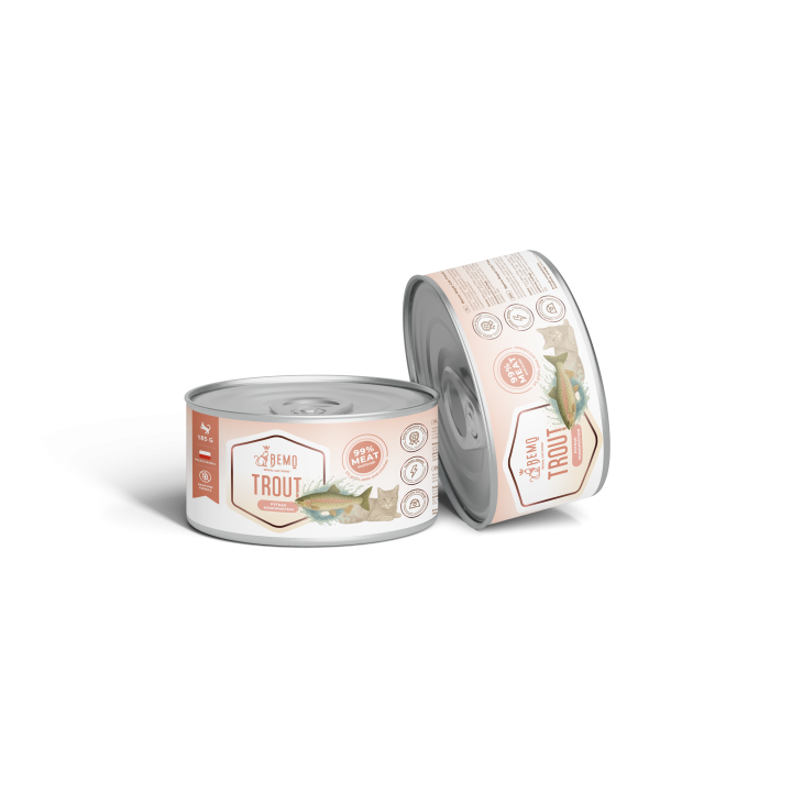 Bemo Cat Trout - Nassfutter für Katzen mit Forelle