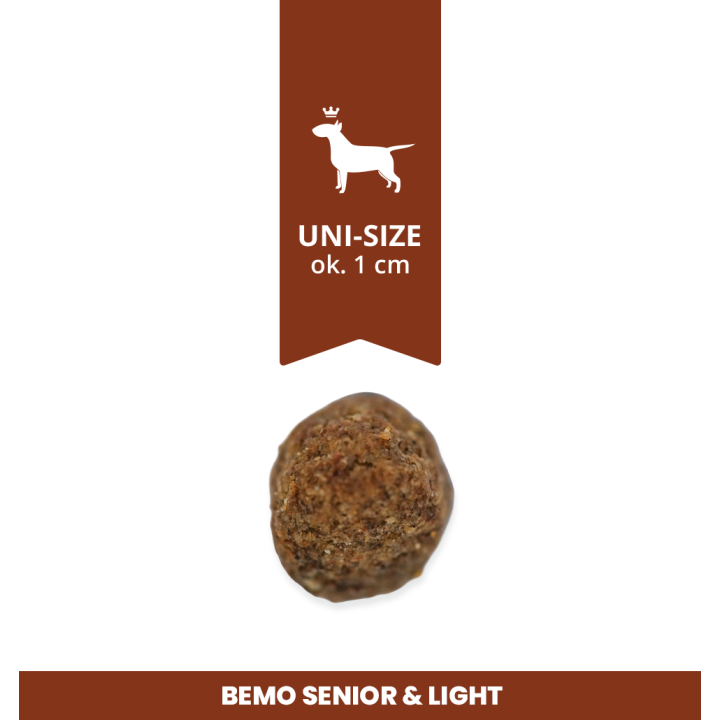 Bemo Senior & Light - Trockenfutter für ältere oder übergewichtige Hunde - Pute mit Preiselbeere