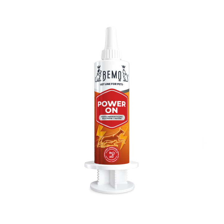 Bemo Power On - hochenergetische Paste für Hunde und Katzen