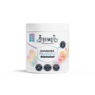 Bemo Gummies MultiVit - Multivitamin-Gummis für Hunde und Katzen zur Unterstützung von Immunität und Vitalität