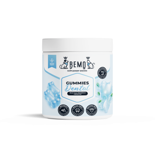 Bemo Gummies Dental - Supplement-Gummis zur Unterstützung der Mundhygiene von Hunden und Katzen