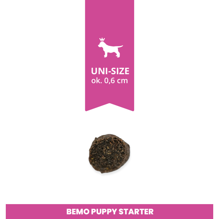 Bemo Puppy Starter - Alleinfuttermittel Trockenfutter für Welpen und trächtige Hündinnen