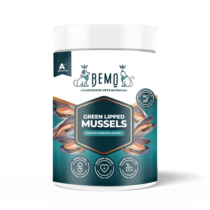 Bemo Green Lipped Mussels - Grünlippmuschel für Hund und Katze