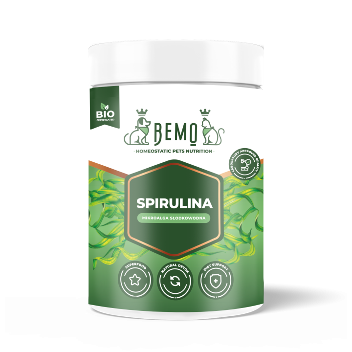 Bemo Spirulina - Süßwassermikroalge für Hund und Katze