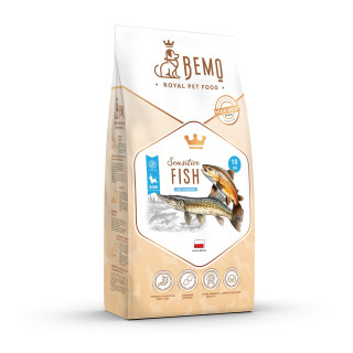 Bemo Sensitive Fish - hypoallergenes Trockenfutter für Hunde mit Fisch