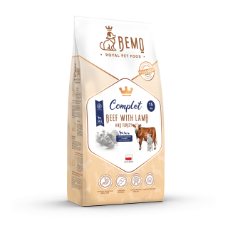 Bemo Complet - multiproteiniges Trockenfutter für Hunde mit Rindfleisch ohne Huhn