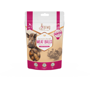 Meat Balls Turkey with boar - halbfeuchte Leckerlis für Hunde mit Wildschwein