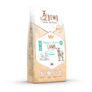 Bemo Puppy & Junior Sensitive Lamb - hypoallergenes Trockenfutter für Welpen mit Lamm