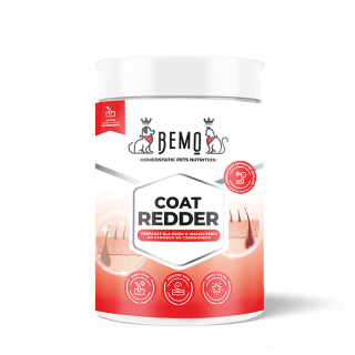 Bemo Coat Redder - Supplement zur Intensivierung roter Fellfarben bei Hunden